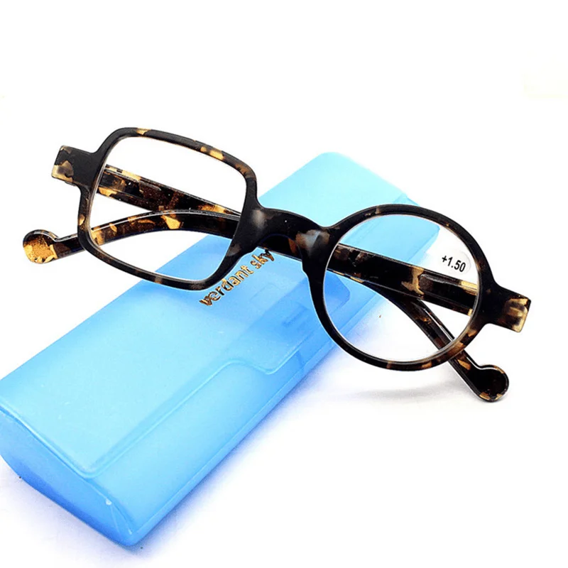 Decorated Glasses for Fashionable Touch -Men Women Full Frame Readers Reading Glasses Retro Ligthweight Presbyopic Glasses