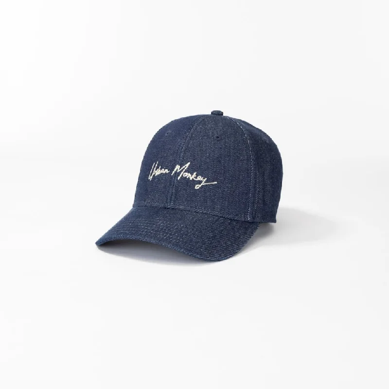 Warm wool cap for cold weather days -Classic Denim // Dark Blue