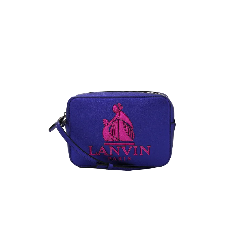 Women's bags with luxury leather finish and chic metallic accents for a premium look-So Lanvin Crossbody Bag