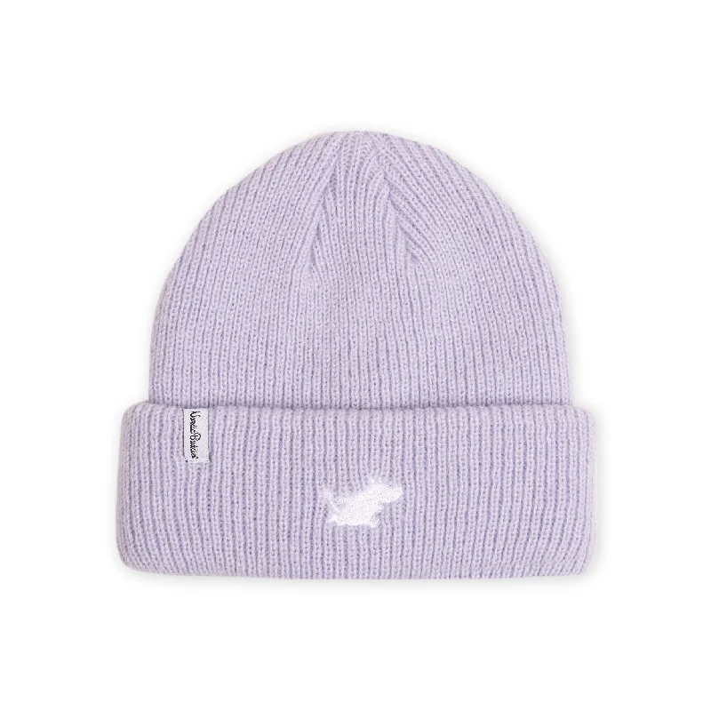 Lightweight running cap for marathon race days -Moomin Classics Winter Hat Beanie Adult - Lilac