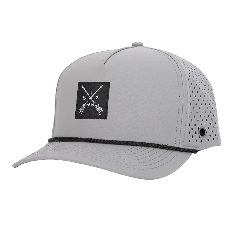 Affordable cap for budget-friendly headwear options -Grey Signature Hat With Tee Holder & Magnetic Ball Marker