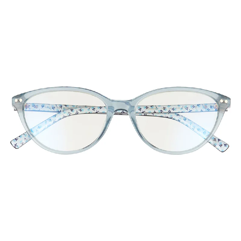 Rectangular Glasses for Business Style -Kate Spade  KS Roanne/BB PJP 2.00 Womens Cat-Eye Reading Glasses 52mm