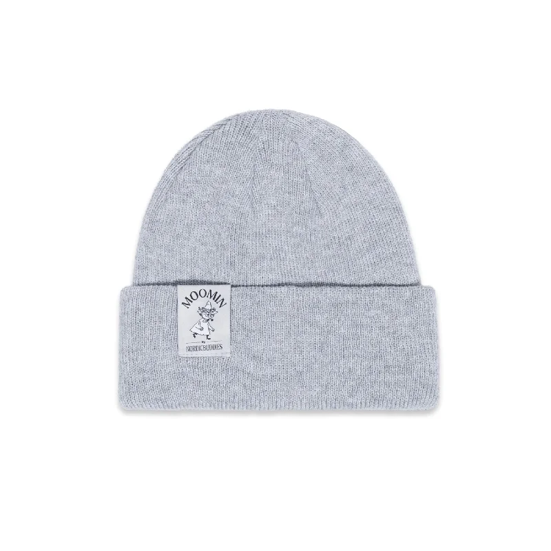 Casual denim cap for laid-back vibes -Snufkin Winter Hat Beanie Adult - Grey