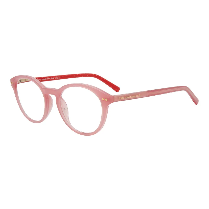 Nickel-free Glasses for Allergy -Kate Spade  KS Kinslee 35J 0.00 Womens Round Eyeglasses 48mm