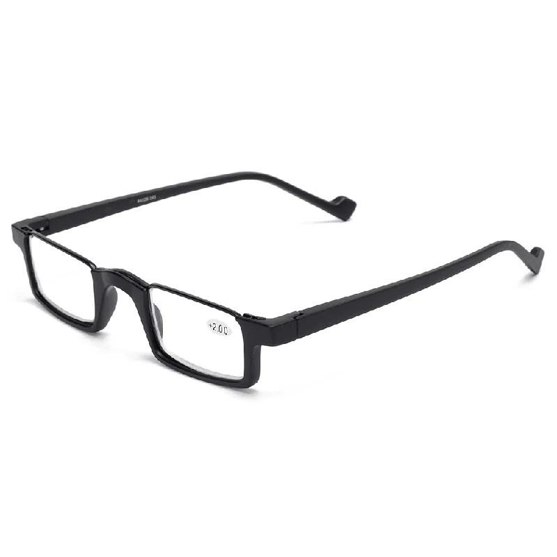 Branded Sunglasses for Quality Assurance -Unisex TR90 Frame HD Reading Glasses Bendable Square Glasses