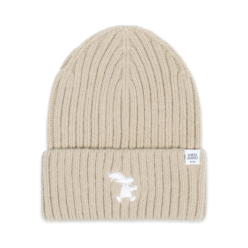 Cotton twill cap for durable daily use -Mr. Clutterbuck Winter Hat Beanie Adult - Beige