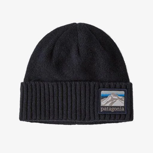 Denim dad cap for effortless casual charm -Patagonia Brodeo Beanie Line Logo Ridge: Classic Navy