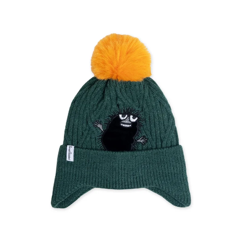 Classic baseball cap for casual everyday wear -Stinky Winter Beanie Kids - Green