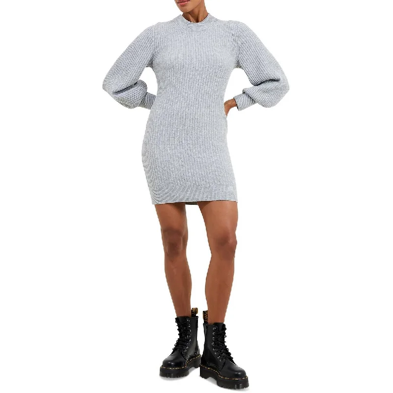 Birthday Dresses for Celebration -French Connection Womens Vhari Wool Ribbed Sweaterdress