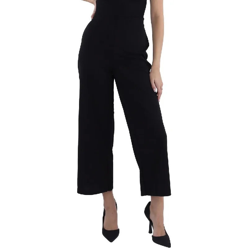 Mother's Day Dresses for Gift -Industry  Womens Wide Leg Split Hem Dress Pants