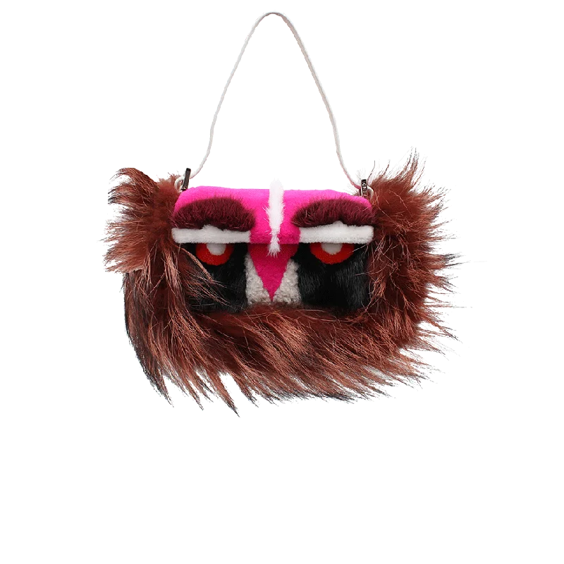 Women's bags with clean, simple lines and premium leather material for everyday sophistication-Mini Owl Baguette