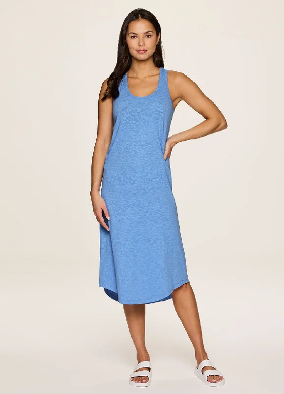 Wool Dresses for Warmth -Weekender Midi Tank Dress