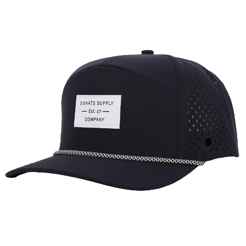 Designer baseball cap for luxury streetwear -Navy OG Tradesman Waterproof Hat