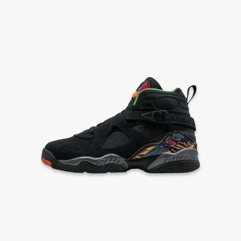 Black snapback cap for sharp modern looks -(GS) Air Jordan 8 Retro 'Tinker Hatfield Air Raid' (2018) 305368-004