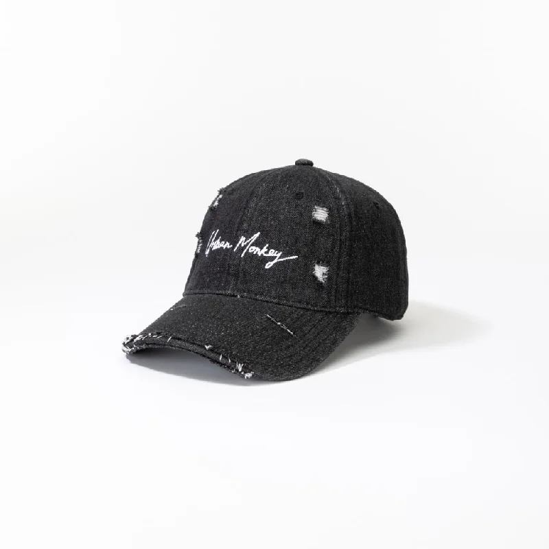 Casual denim cap for laid-back vibes -Sin City