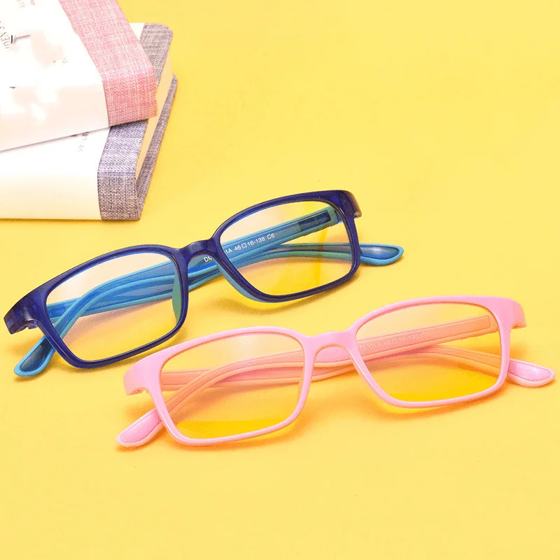 Overlay Glasses for Added Protection -Safe and Comfortable Fashion Kids Blue Light Blocking Glasses