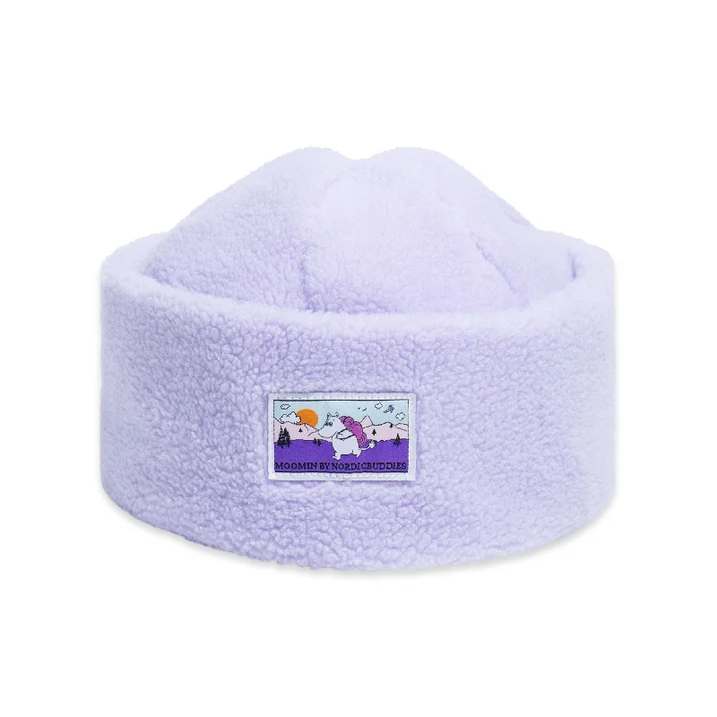 Leather trucker cap for edgy rugged appeal -Moomintroll Fargo Beanie Adult - Lilac