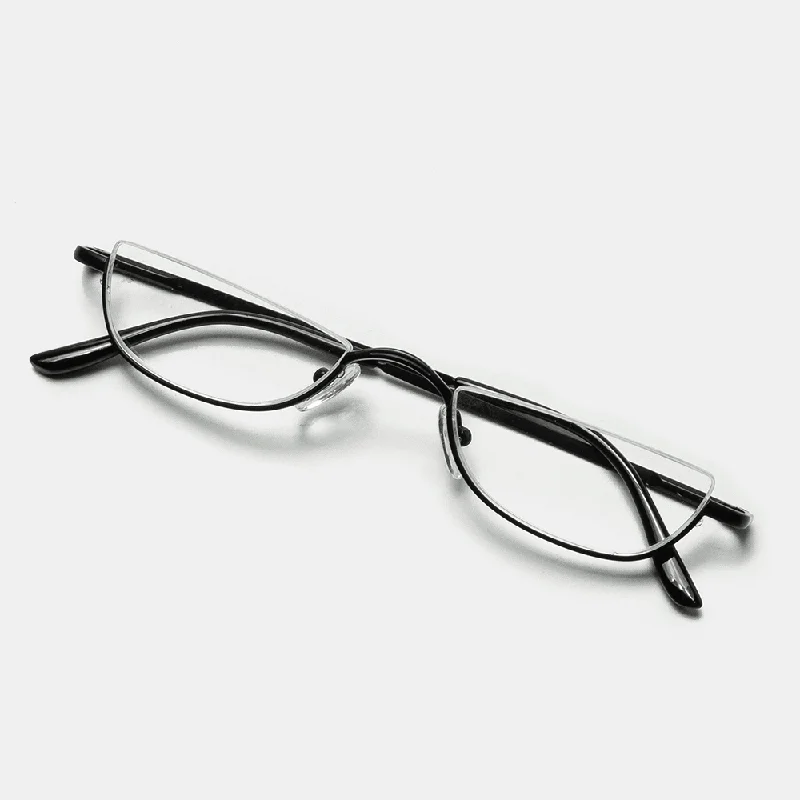 Organic Glasses for Natural Look -2 Color Half Frame Half Arc Frame Reading Glasses