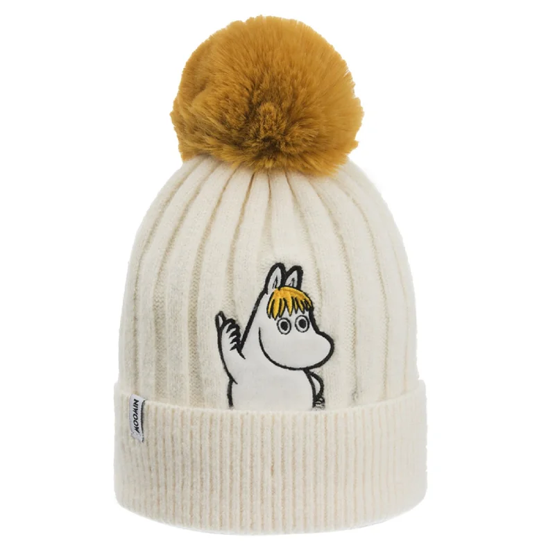 Premium leather cap for upscale casual looks -Snorkmaiden Idea Winter Beanie Adult - White