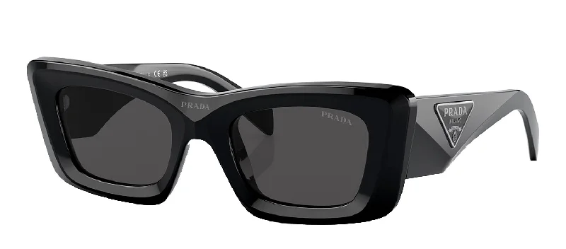 Party Sunglasses for Night Out -Prada  PR 13ZS 1AB5S0 50mm Womens Cat-Eye Sunglasses