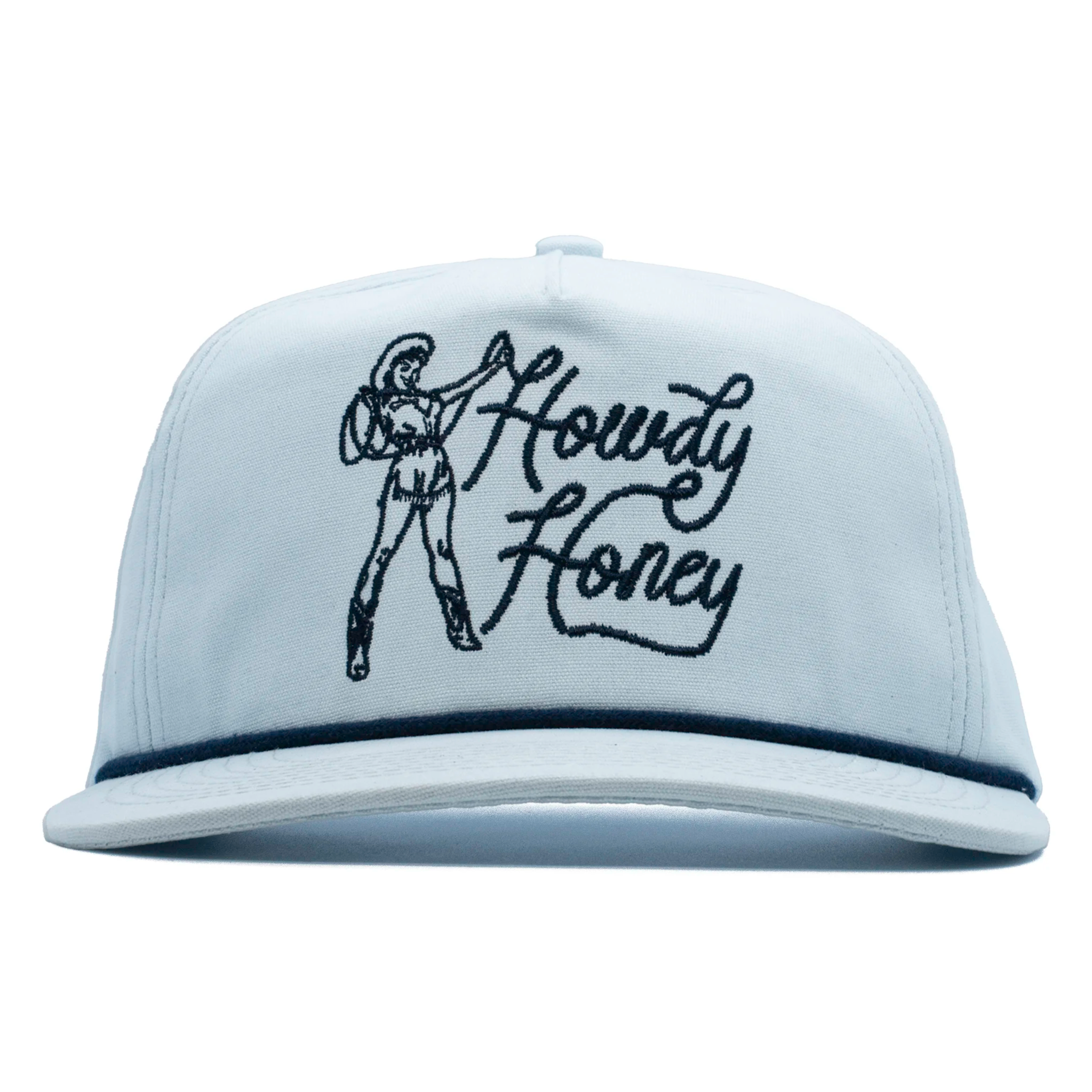 Canvas trucker cap for tough outdoor wear -Howdy Honey