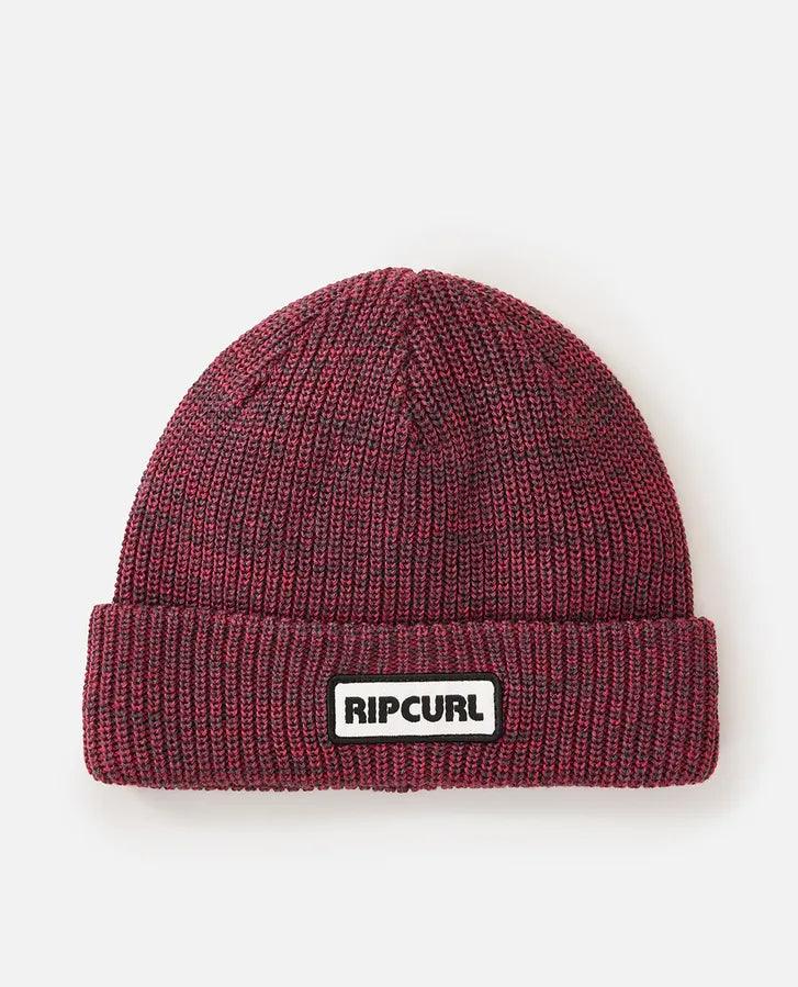 Lightweight sports cap with UV protection -Rip Curl Icons Reg Mens Beanie Maroon