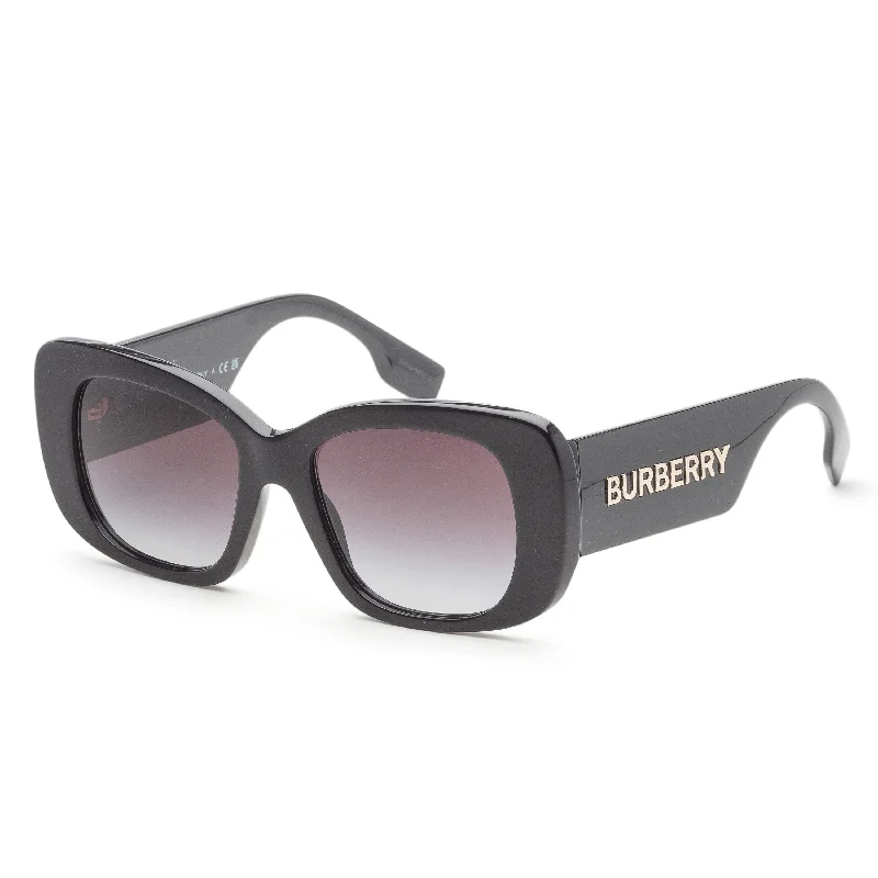 Floral Glasses for Romantic Appeal -Burberry Women's 52mm Black Sunglasses