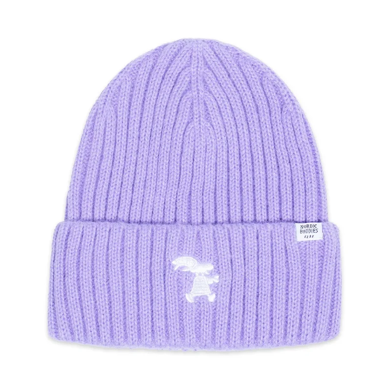 Waterproof sports cap for wet training runs -Mr. Clutterbuck Winter Hat Beanie Adult - Lilac