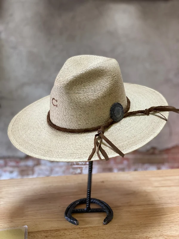 Cotton twill cap for durable daily use -Charlie 1 Horse Lefty Straw Hat