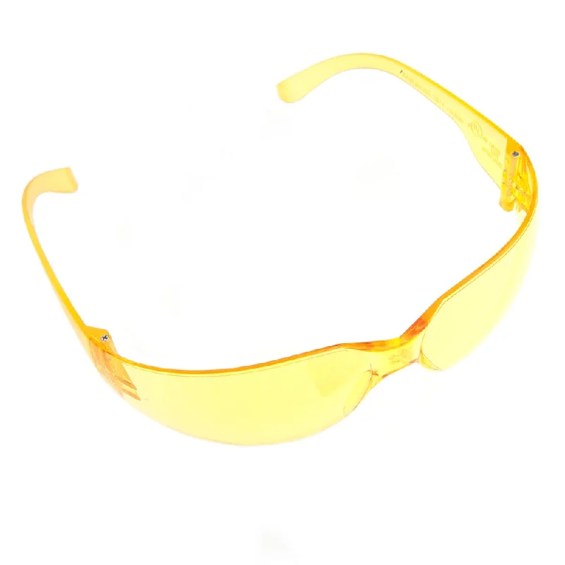 Decorated Glasses for Fashionable Touch -Safety Glasses, Amber Lens