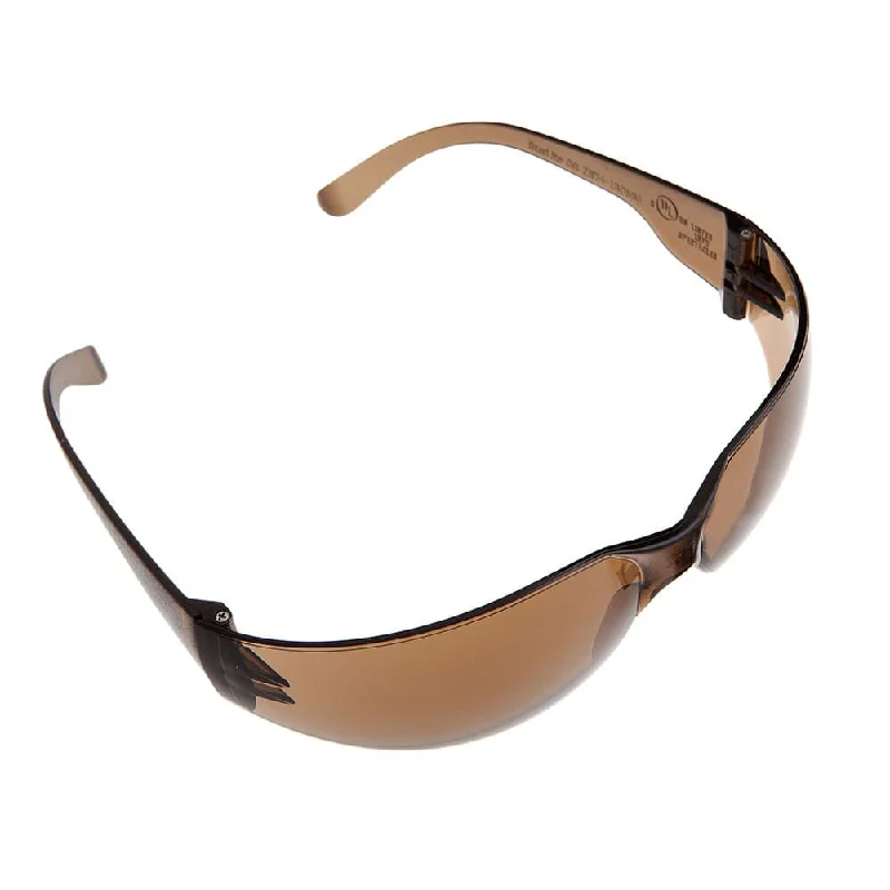 Overlay Glasses for Added Protection -Safety Glasses, Mocha Lens